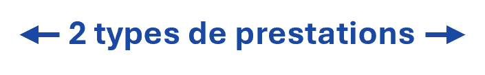 deux types de prestations chez Numersalis